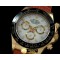 롤렉스 Daytona 116528 YG/LE Wht Stk A7750 Sec@6 -ROLDYT0143C