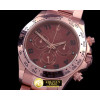 롤렉스 2015 RG/RG Brown Numerals A7750 Sec@6 -ROLDYT0144