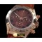 롤렉스 2015 RG/LE Brown Numerals A7750 Sec@6 -ROLDYT0145