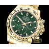 롤렉스 Daytona 116518 YG/YG Green/Stk ARF V2 A4130 Mod -ROLDYT0253B