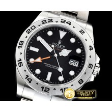 롤렉스 Explorer II Ref.216570 SS/SS Black JF V3 Asia 2836 -ROLEXP2042A