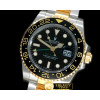 롤렉스 YG/YG 2008 GMT TT Black Swiss 2836 -ROLGMT105B