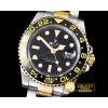롤렉스 YG/SS Ref.116713 GMT TT Noob Black Asia 2836 -ROLGMT107