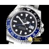 롤렉스 GMT II Blue/Black SS/SS Black BP A3186 Mod -ROLGMT114