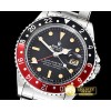롤렉스 GMT Master Ref.1675 Red/Blk SS/SS Swiss 2836 Mod -ROLGMT122B