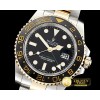 롤렉스 GMT II Cer Bez 18K Wrp YG/SS Black Noob A3186 Mod -ROLGMT123
