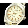 롤렉스 Milguass SS White Asia Eta 2836/3131 -ROLMIL018A