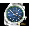 롤렉스 Milgauss Z Blue 116400GV SS/SS Blue ARF Asia 2836 -ROLMIL026A