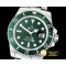 롤렉스 116610 LV Green Cer Submariner BP MY9015 Mod 3135 -ROLSUB0187B