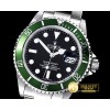 롤렉스 16610 LV Green Submariner BP MY9015 Mod 3135 -ROLSUB0188A
