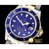 롤렉스 16613 YG/SS Blue Submariner BP My9015 Mod 3135 -ROLSUB0188E