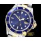 롤렉스 Submariner 16613 YG/SS Blue BP Ult A3135 Mod -ROLSUB0209B