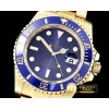 롤렉스 Submariner 116618 YG/YG Blue BP Ult A3135 Mod -ROLSUB0211B