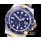 롤렉스 Submariner 116613 YG/SS Cer Bez Blue JF Asia 2836 -ROLSUB0219A