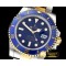 롤렉스 Submariner 116613 YG/SS Cer Bez Blue Noob Asia 2836 -ROLSUB0224B