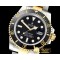 롤렉스 Submariner 116613 YG/SS Cer Bez Blk VRF Asia 2836 -ROLSUB0227B