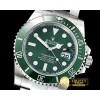 롤렉스 Submariner 116610LV 904L SS/SS Green V8 Noob SA3135 -ROLSUB0230B