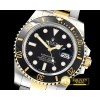 롤렉스 Submariner 116613 Cer YG/SS Black GMF Asia 3135 -ROLSUB0241A