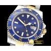 롤렉스 Submariner 116613 Cer YG/SS Blue Diam GMF Asia 3135 -ROLSUB0241D