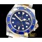롤렉스 Submariner 116613 Wrapped YG/SS Blue Noob V8 A2836 -ROLSUB0242