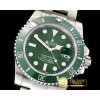 롤렉스 Submariner 116610LV 904L SS/SS Green DJF Asia 3135 -ROLSUB0243