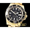 롤렉스 Submariner 116618 Diam YG/YG Blk BP V2 SP Asia 3135 -ROLSUB0248A