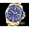 롤렉스 116618 Diam YG/YG Blue BP V2 SP Asia 3135 -ROLSUB0248B