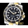 롤렉스 Submariner 116613 Cer YG/SS Blk BP V2 SP Asia 3135 -ROLSUB0250A