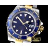 롤렉스 Submariner 116613 Cer YG/SS Blue BP V2 SP Asia 3135 -ROLSUB0250B