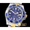 롤렉스 116613 Diam YG/SS Blue BP V2 SP Asia 3135 -ROLSUB0251B