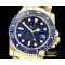 롤렉스 Submariner 116618LN YG/YG Blue KSF Asia 2836 -ROLSUB0253D