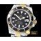 롤렉스 Submariner TT Black Diam BP Ultimate Swiss Eta 2836 -ROLSUB175E