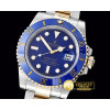롤렉스 Submariner 116613 18K Wrapped TT Blue V7 Noob A2836 -ROLSUB183B