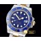 롤렉스 Submariner 116613 18K Wrapped TT Blue V7 Noob A2836 -ROLSUB183B