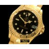 롤렉스 Yachtmaster Mid YG Black Asian 2813 21J -ROLYM049B