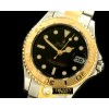 롤렉스 Yachtmaster Mid SS/YG Black Swiss 2836/3135 -ROLYM061B