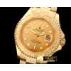 롤렉스 Yachtmaster Men FG Gold Asian Clone 2836/3135 -ROLYM083B