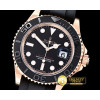롤렉스 YachtMaster 116655 40mm RG/RU Black Noob Asia 2836 -ROLYM099A