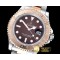 롤렉스 YachtMaster 116623 40mm RG/SS Brown BP Ult A3135 Mod -ROLYM113
