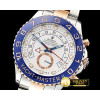 롤렉스 YachtMaster II Blue RG/SS White BP Asia 2813 Mod -ROLYM122