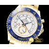 롤렉스 YachtMaster II Blue YG/YG White BP Asia 2813 Mod -ROLYM124