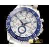 롤렉스 YachtMaster II Blue SS/SS White BP Asia 2813 Mod -ROLYM125