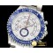 롤렉스 YachtMaster 116680 Blue SS/SS White BP Asia 7750 Mod -ROLYM127B