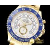 롤렉스 YachtMaster 116688 Blue YG/YG White BP Asia 7750 Mod -ROLYM128