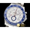 롤렉스 YachtMaster 116680 Blue SS/SS White BP Asia 4161 Mod -ROLYM138B