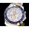 롤렉스 YachtMaster 116681 Blue RG/SS White JF V2 A7750 Mod -ROLYM142