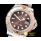 롤렉스 YachtMaster 116623 40mm RG/SS Brown VRF Asia 2836 -ROLYM152