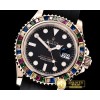 롤렉스 YachtMaster 40 116695SATS RG/RU Black WF Asia 2836 -ROLYM154