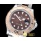 롤렉스 YachtMaster 116623 40mm 904L RG/SS Brown GMF A3135 -ROLYM155