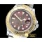 롤렉스 YachtMaster 116613 40mm 904L YG/SS Bwn MOP GMF A3135 -ROLYM156B